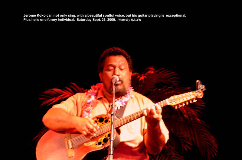 RALPH 9-26-09 Makaha Sons Concert 8