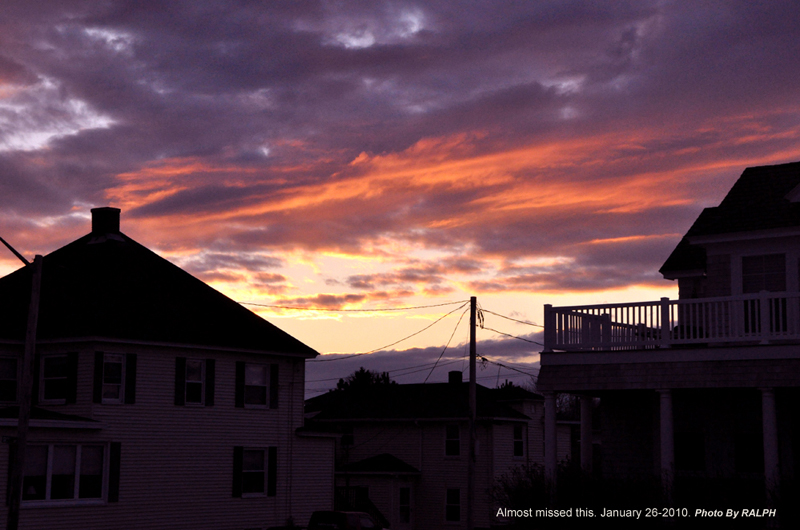 January 26 2010 WALL Sunset 13