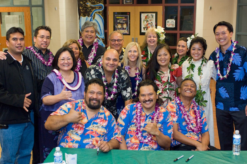 Makaha Sons and friends by John Carden