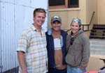 Dave and Heather with Gerry Lopez