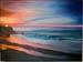 Sunset Line, oil on canvas by Phill Munson