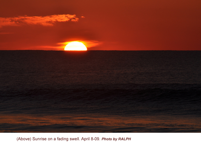 Ralph Sunrise Wall 4-8-09 2